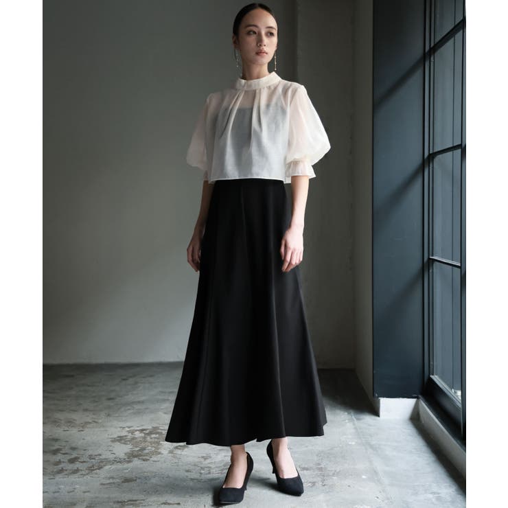 GIRLオケージョンドレスLサイズ美品 パーティードレス 結婚式 ワンピース[品番：ZY000004089]｜GIRL