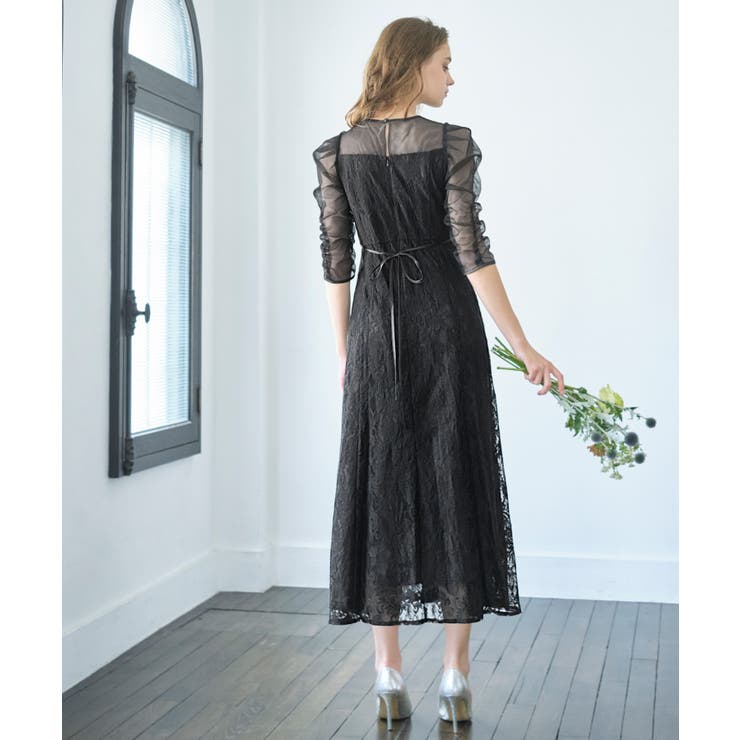 GIRL パーティードレス 結婚式 ワンピース フォーマルワンピース　M GIRL DRESS FOR NOW パーティードレス 結婚式 ワンピース レース