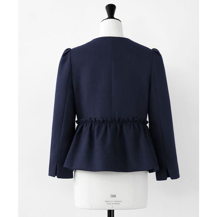 スーツ レディース ブラックフォーマルスーツ[品番：ZY000004115