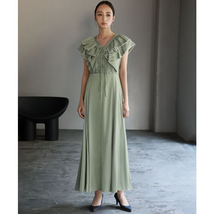 パーティードレス 大きいサイズ ロング | GIRL | 詳細画像1 