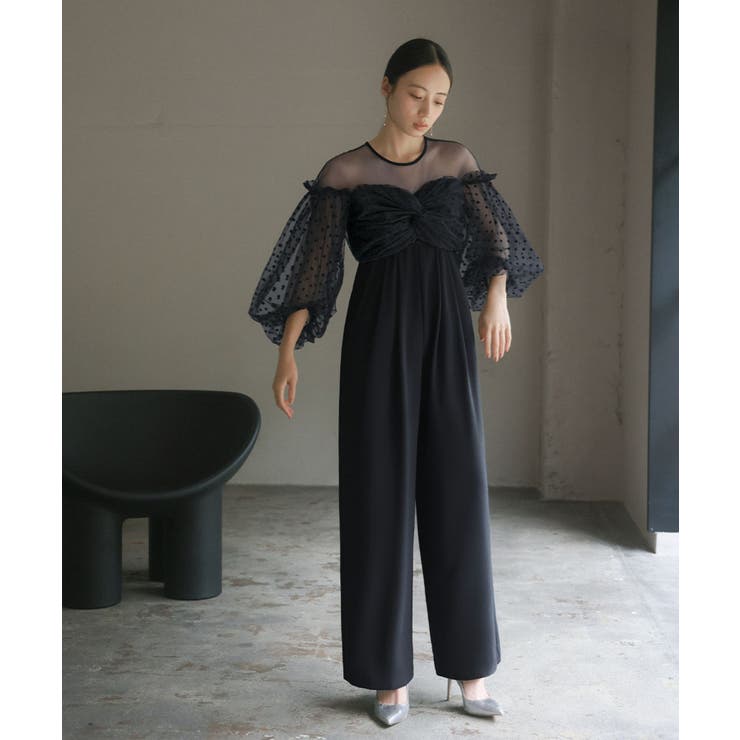 楽天市場】【5％OFF】パーティードレス 結婚式 パンツドレス