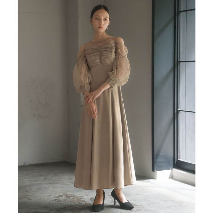 GIRL パーティードレス 結婚式 ワンピースドレス Mサイズ パーティードレス 結婚式 ワンピース[品番：ZY000004162]｜GIRL