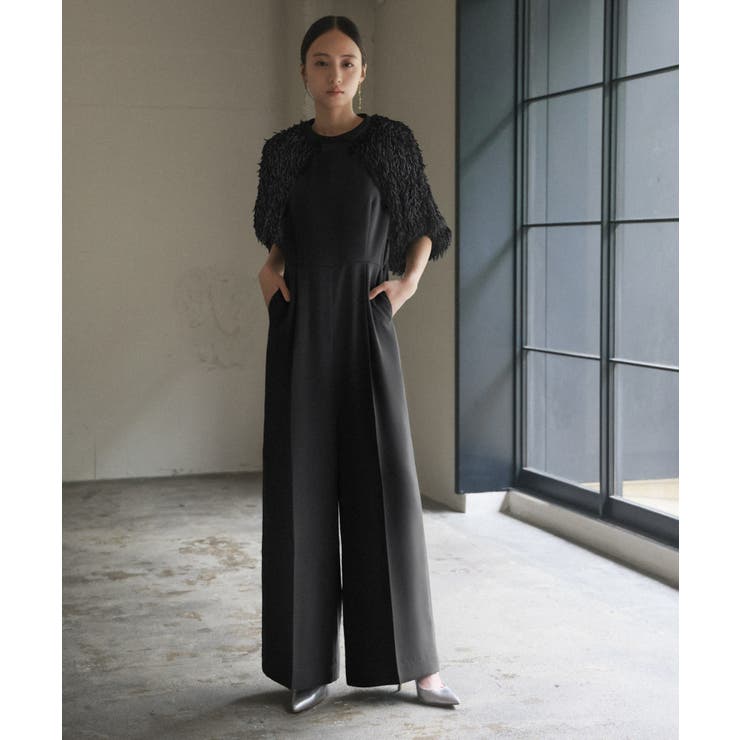 ブラック | パーティードレス 結婚式 パンツドレス | GIRL