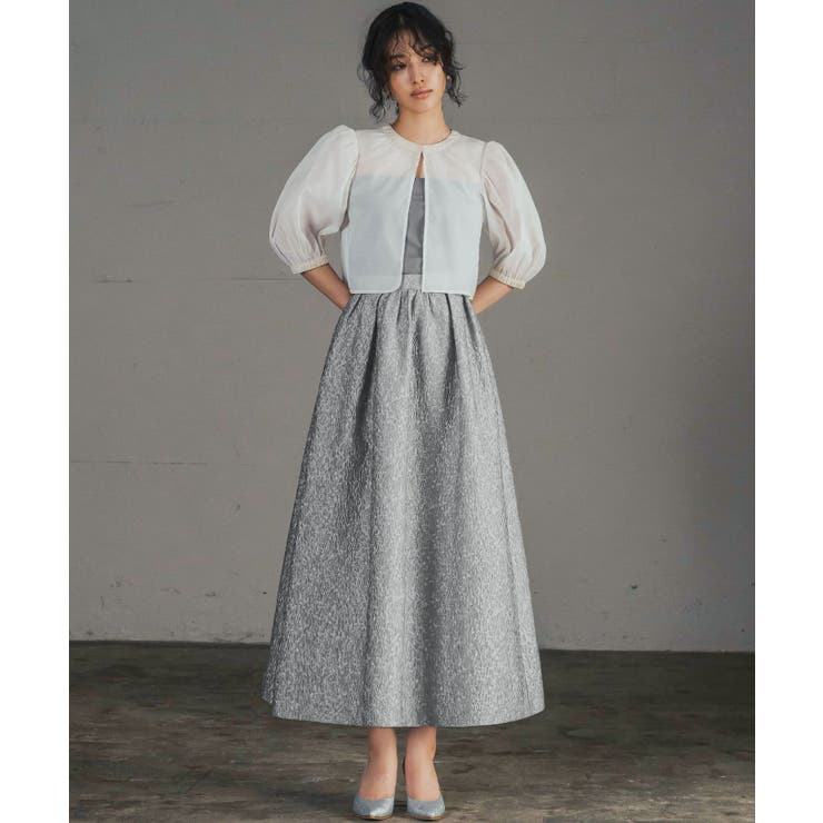 グレー | パーティードレス 結婚式 ワンピース | GIRL