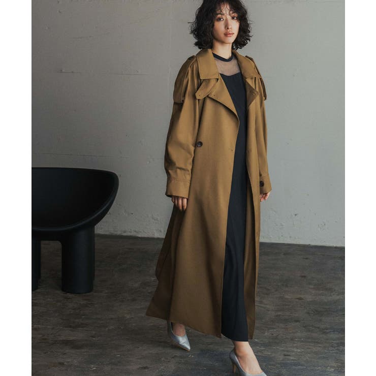 トレンチコート コート レディース[品番：ZY000004193]｜GIRL（ガール）のレディースファッション通販｜SHOPLIST（ショップリスト）