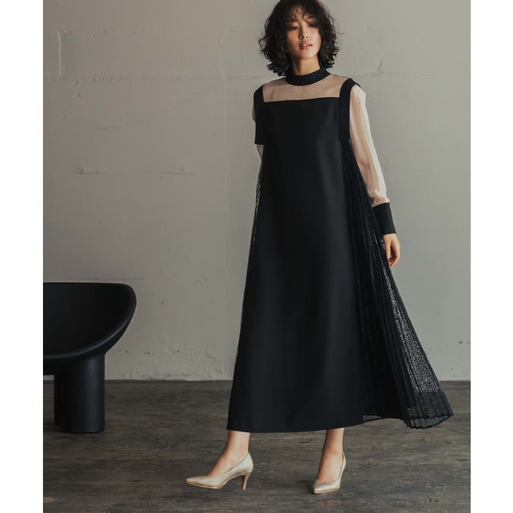 ブラック | パーティードレス 結婚式 ワンピース | GIRL