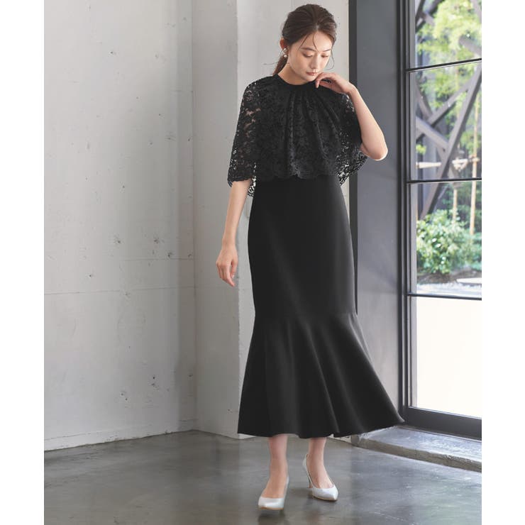 ブラック | パーティードレス 結婚式 ワンピース | GIRL