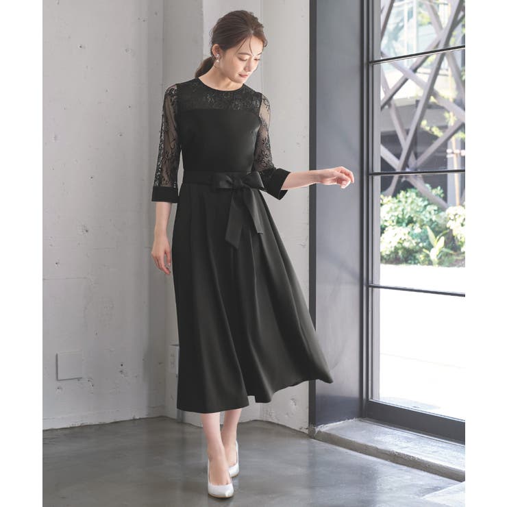 春ワンピース 結婚式 パーティードレス[品番：JSFW0009191]｜JS