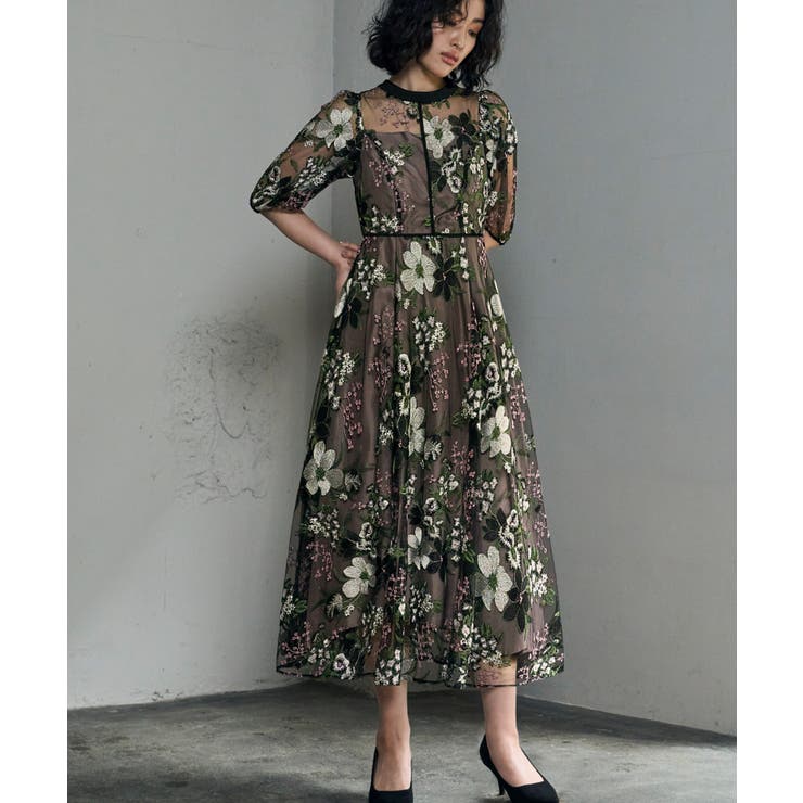 ブラック | パーティードレス 結婚式 ドレス | GIRL