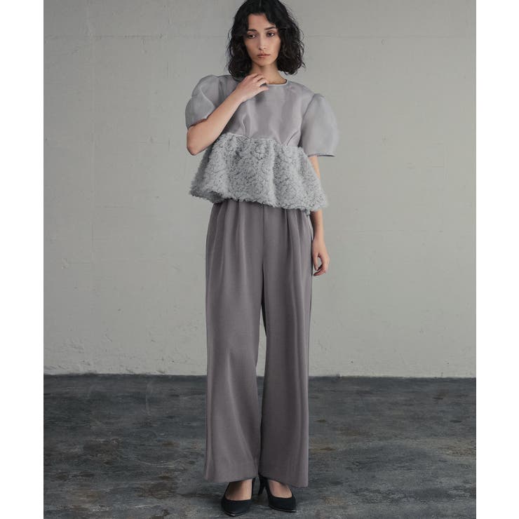 グレー | パーティードレス 結婚式 パンツドレス | GIRL