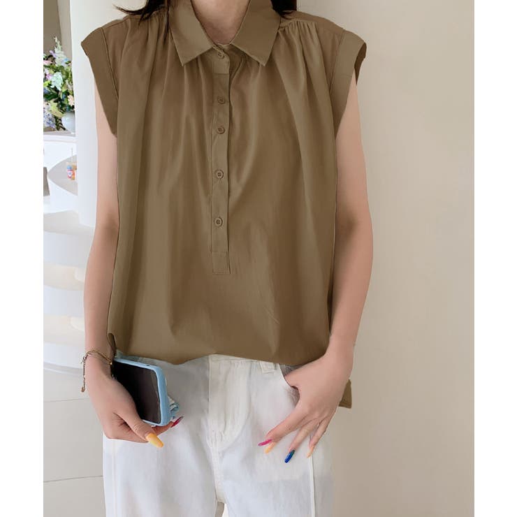 ブラウン | ブラウス レディース オフィス | GIRL