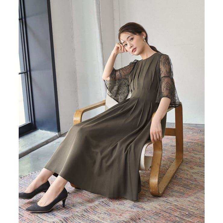 カーキ（Bタイプ） | パーティードレス 結婚式 ワンピース | GIRL