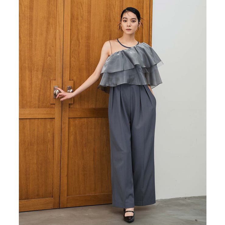 グレー | パーティードレス 結婚式 パンツドレス | GIRL