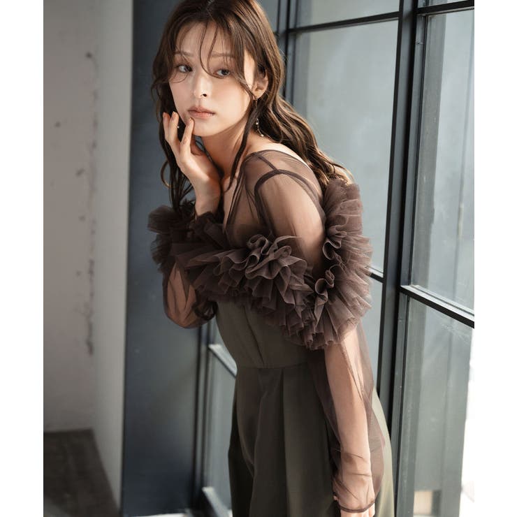 カーキ | パーティードレス 結婚式 パンツ | GIRL