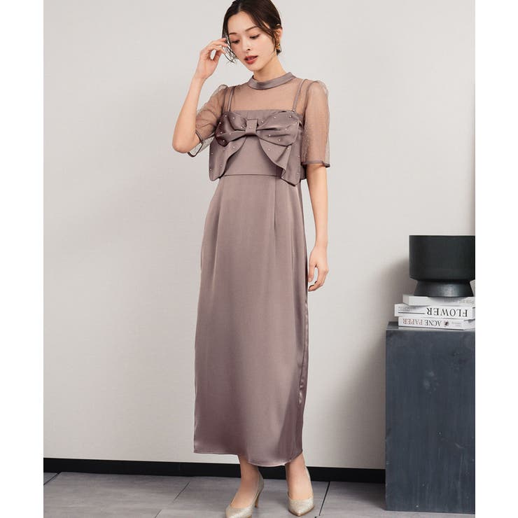 モカ | パーティードレス 結婚式 ワンピース | GIRL