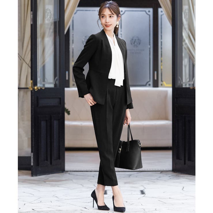 レディースセットアップスーツ GIRL DRESS FOR NOW スーツ レディース セットアップ 大きい