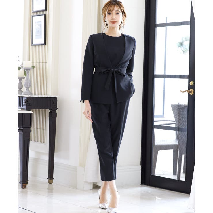 【新品未使用タグ付き】 GIRL パーティーセットアップ スーツ レディース セットアップ[品番：ZY000003580]｜GIRL