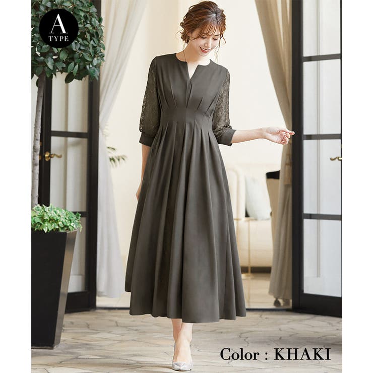 パーティードレス 結婚式 ワンピース[品番：ZY000003583]｜GIRL