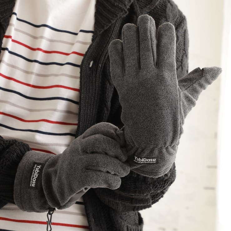 手袋 メンズ 冬の人気素材フリース[品番：FKSE0000134]｜GlovesDEPO【MEN】（グローブデポ）のメンズ ファッション通販｜SHOPLIST（ショップリスト）