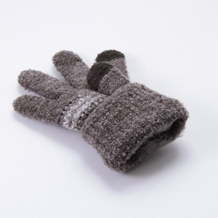 メンズ のびのびあったかニット手袋 ノルディック柄 | GlovesDEPO【MEN】 | 詳細画像3 