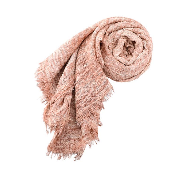 大判タイプなので首回りだけでなく肩口までゆったりガード♪シワ加工大判スカーフ 4… | GlovesDEPO | 詳細画像7 