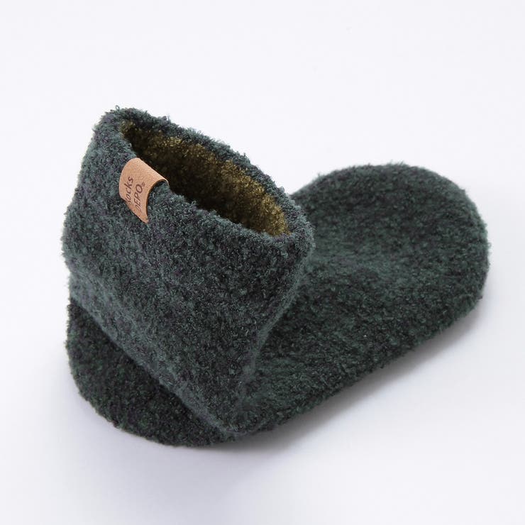 てぶくろ屋さんがつくった「モコモコ先丸ソックス ゆったり派シングル ショートタイ… | GlovesDEPO | 詳細画像4 