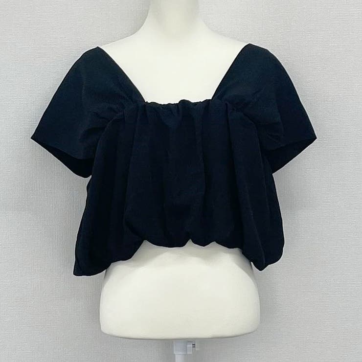 バックオープンスクエアネックボリュームトップス 10356 | G&L Style | 詳細画像13