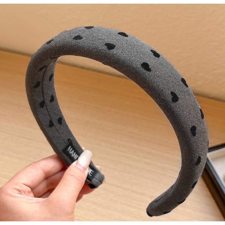 グレーC | 6種 総柄カチューシャ 10436 | G&L Style