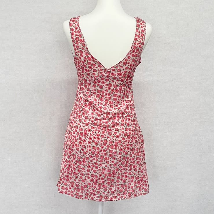 Vネック花柄フリルワンピース 10335 | G&L Style | 詳細画像12 