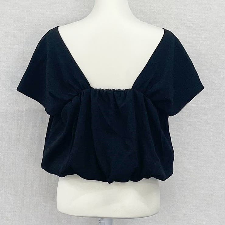 バックオープンスクエアネックボリュームトップス 10356 | G&L Style | 詳細画像15