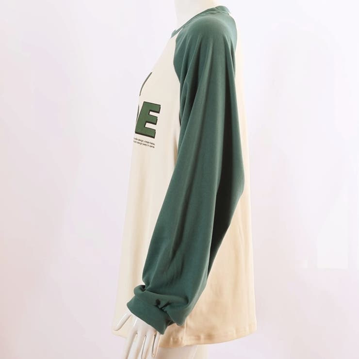 フロントプリントバイカラーロングTシャツ 10070 | G&L Style | 詳細画像16 