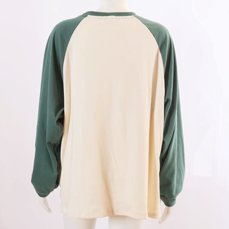 フロントプリントバイカラーロングTシャツ 10070 | G&L Style | 詳細画像17 