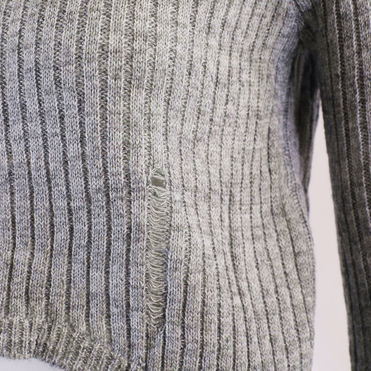 ダメージ加工リブニットトップス 10081 | G&L Style | 詳細画像10 