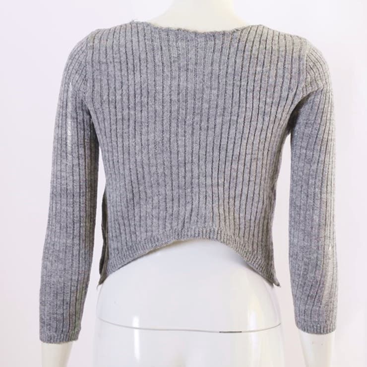 ダメージ加工リブニットトップス 10081 | G&L Style | 詳細画像13 