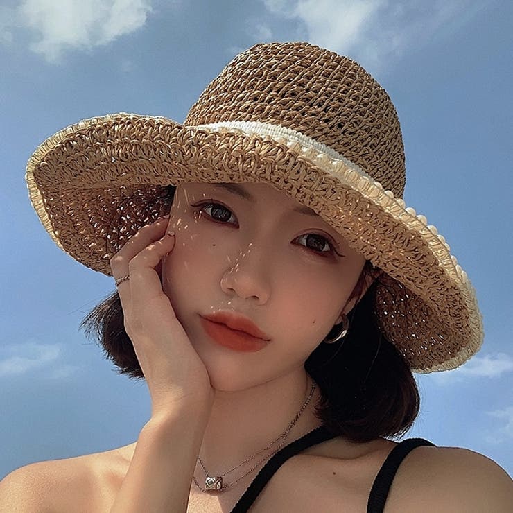 パール付ストローハット 10146 | G&L Style | 詳細画像9 