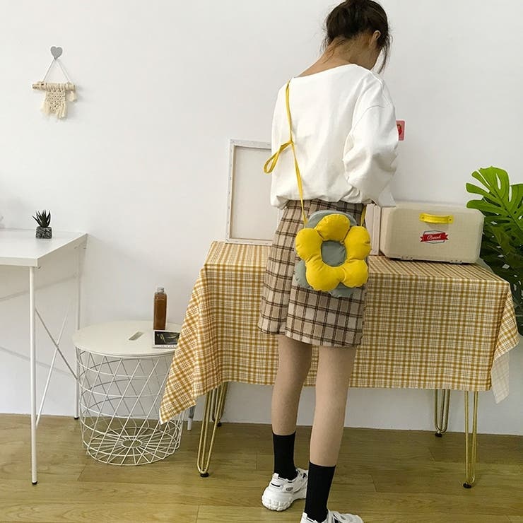 フラワーモチーフショルダーバッグ 10185[品番：XB000010460