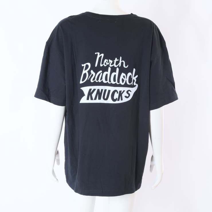 バックレタリングプリントTシャツ 10190[品番：XB000010465]｜G&L