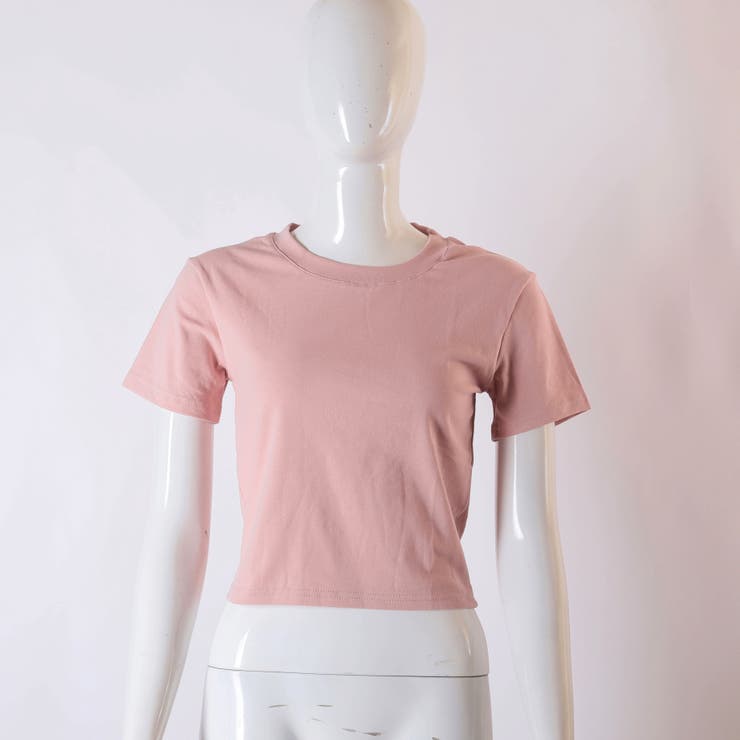 ショート丈ベーシックTシャツ 10256[品番：XB000010521]｜G&L