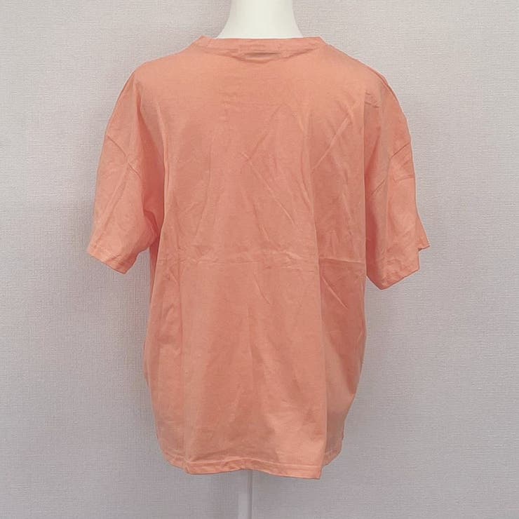 ピーチ刺繍 半袖Tシャツ 10336 | G&L Style | 詳細画像19 