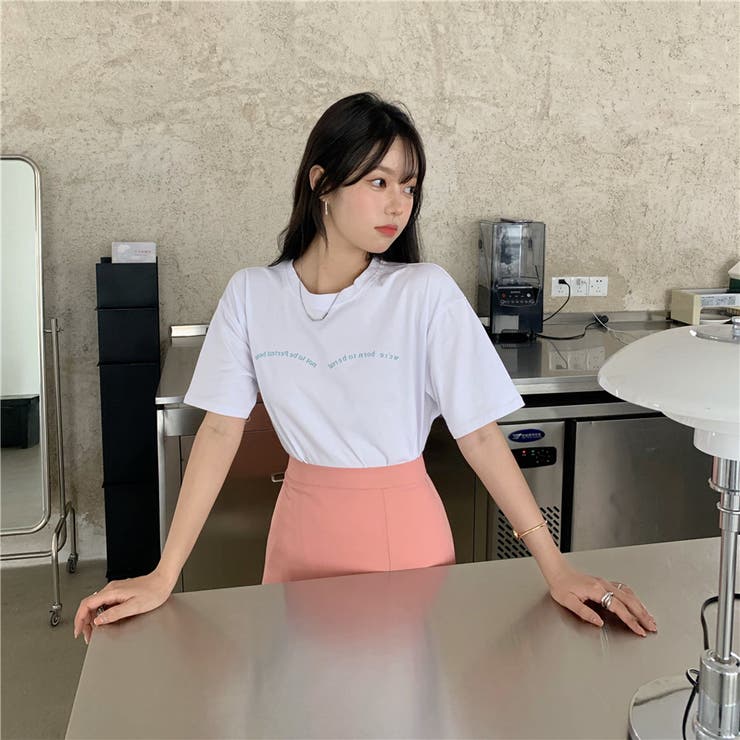 フロントレタリング半袖Tシャツ 10339 | G&L Style | 詳細画像4 