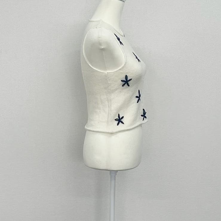 花柄ノースリーブニットトップス 10385 | G&L Style | 詳細画像10 