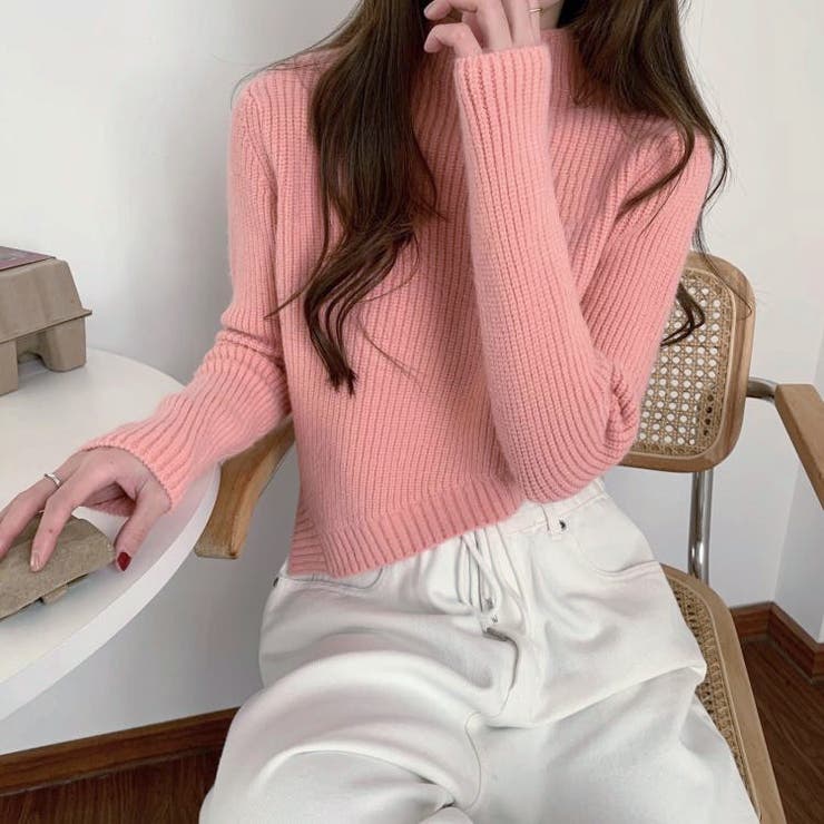 アシンメトリー薄手ニットトップス 10408 | G&L Style | 詳細画像3 