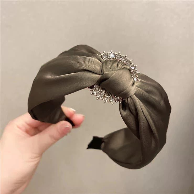 モカ | ストーンモチーフカチューシャ 10416 | G&L Style