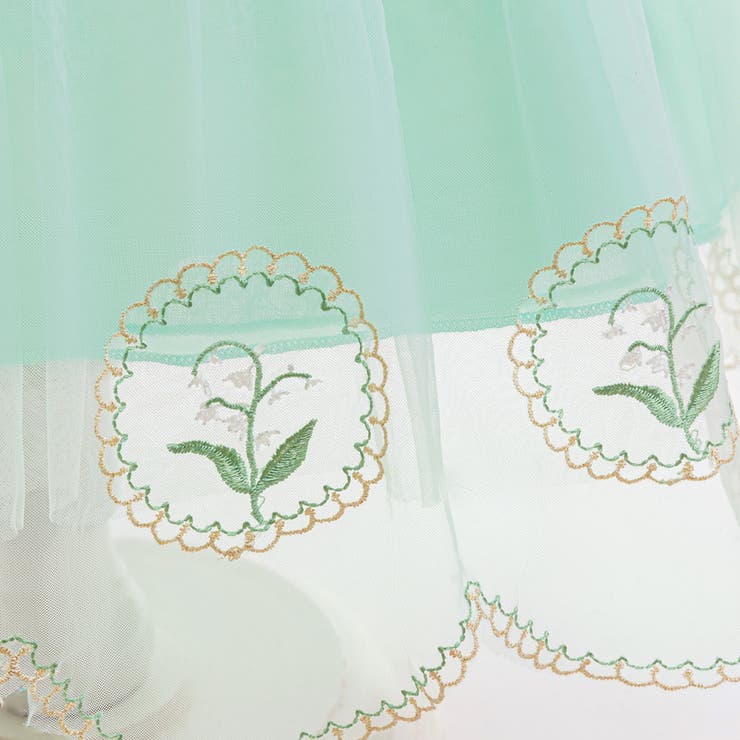 刺繍チュールドレス 10451 | Amiyo | 詳細画像6 