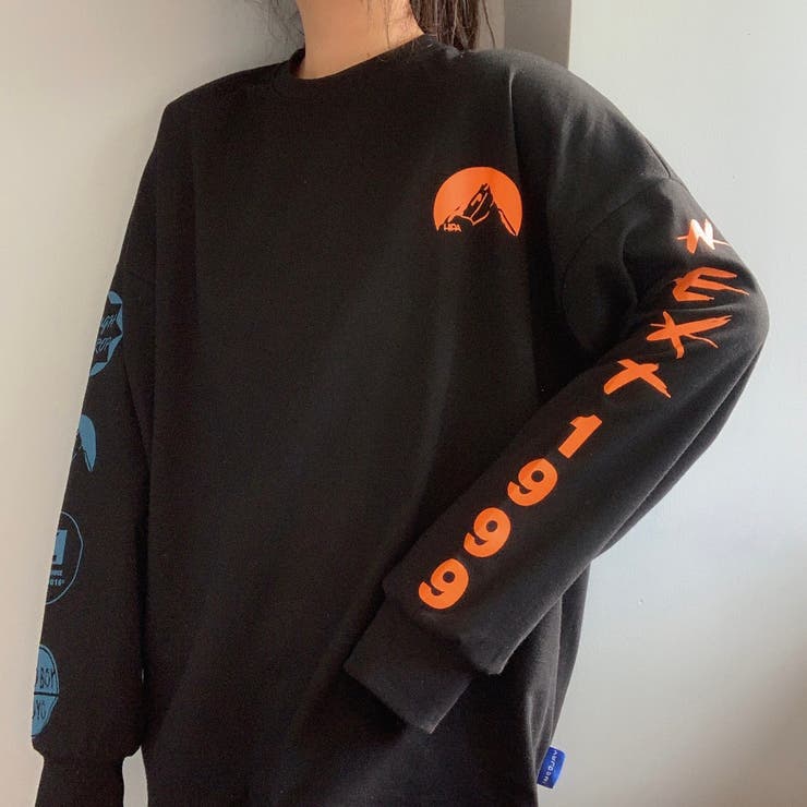 カジュアル プリント ロングTシャツ 7995 | G&L Style | 詳細画像10 