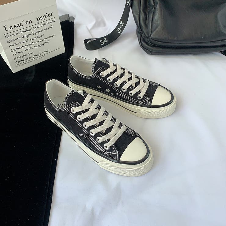 ブラック | men's カジュアルローカットスニーカー 8028 | G&L Style