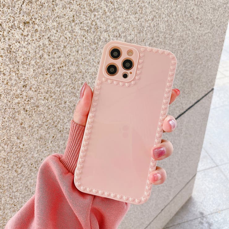 iPhone12 ハートフレームスマホケース 8035[品番:XB000008478 iPhone12 ハートフレームスマホケース 8035[品番:XB000008478