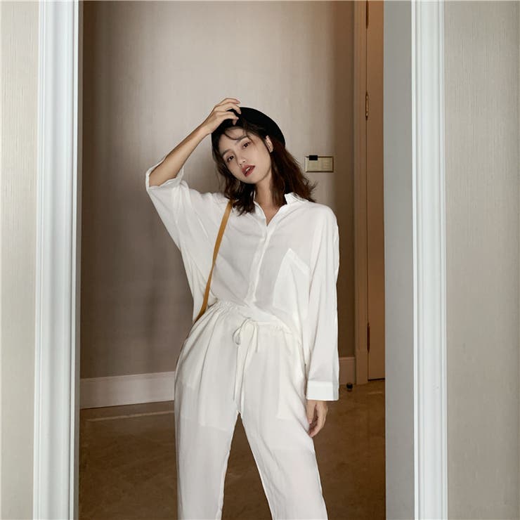 シャツ・ロングパンツ セットアップ 8670[品番：XB000009098