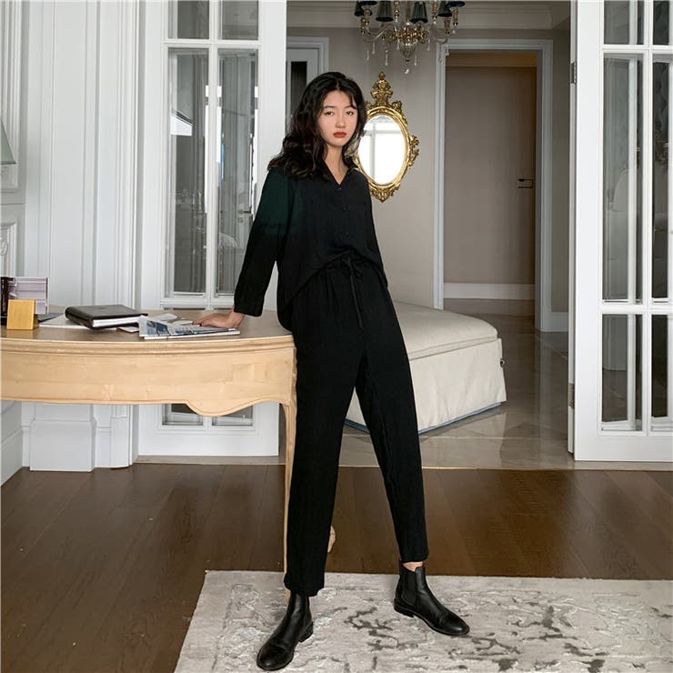 シャツ・ロングパンツ セットアップ 8670[品番：XB000009098]｜G&L 