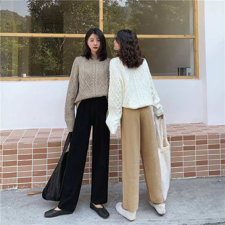 ウエストゴムワイドパンツ 8871[品番：XB000009275]｜G&L Style